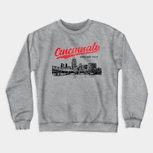 Cincinnati Ohio Crewneck Sweatshirt